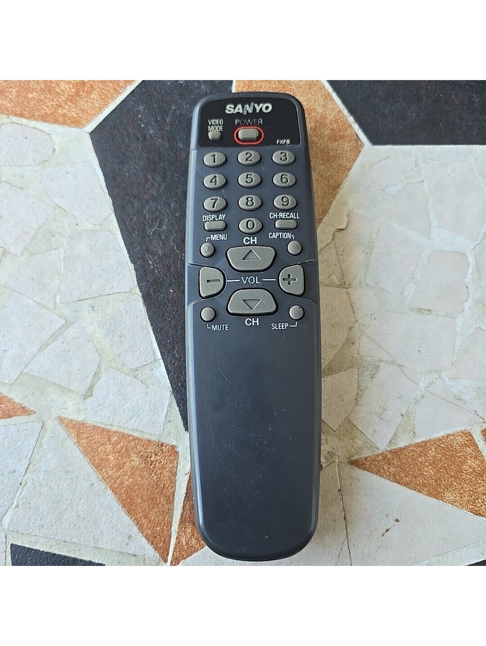 Original SANYO FXFB OEM Replacement Remote Control - Has Been Tested